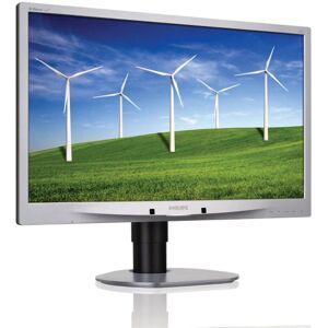 Philips Brilliance 241B4LPYCS - 24 inch - 1920x1080 - DP - DVI - VGA - Zilver Philips Brilliance 241B4LPYCS - 24 inch - 1920x1080 - DP - DVI - VGA - Zilver