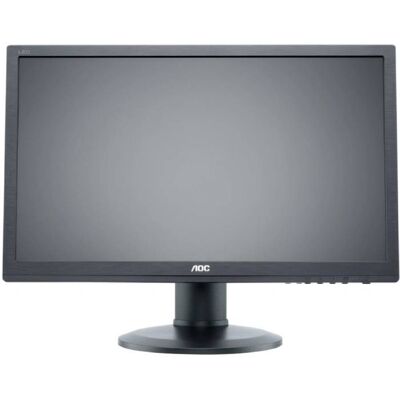 AOC E2460PHU - 24 inch - 1920x1080 - DVI - HDMI - VGA - Zwart AOC E2460PHU - 24 inch - 1920x1080 - DVI - HDMI - VGA - Zwart