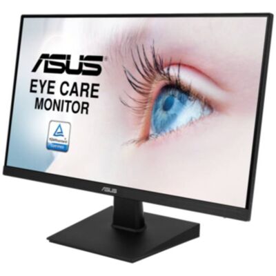 ASUS VA247HE - 24 inch - 1920x1080 - DVI - HDMI - VGA - Zwart ASUS VA247HE - 24 inch - 1920x1080 - DVI - HDMI - VGA - Zwart