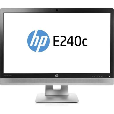 HP EliteDisplay E240c - 24 inch - 1920x1080 - DP - HDMI - VGA - Grijs HP EliteDisplay E240c - 24 inch - 1920x1080 - DP - HDMI - VGA - Grijs