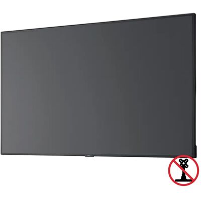 NEC MultiSync C431 - 43 inch - 3840x2160 - DP - HDMI - VGA - Zwart - Zonder voet NEC MultiSync C431 - 43 inch - 3840x2160 - DP - HDMI - VGA - Zwart - Zonder voet