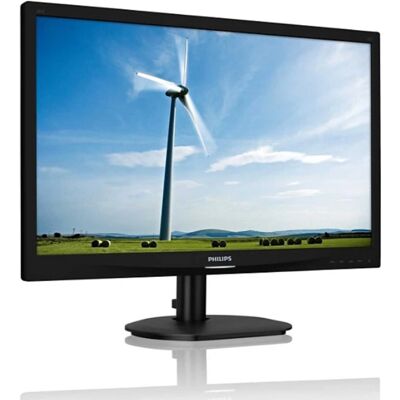 Philips Brilliance 241S4LSB - 24 inch - 1920x1080 - DVI - VGA - Zwart Philips Brilliance 241S4LSB - 24 inch - 1920x1080 - DVI - VGA - Zwart