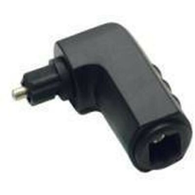 TopMedia Optische Audio Toslink 90 graden adapter (toslink) TopMedia Optische Audio Toslink 90 graden adapter (toslink)