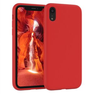 ABRAND iPhone X/XS Rood siliconenhoesje / Siliconen Gel TPU