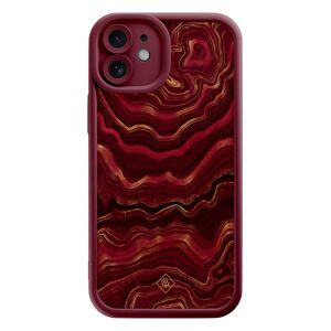 Casimoda iPhone 11 rode case - Agate rood