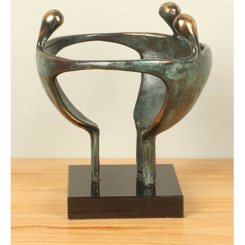 HO-Jeuken Bronzen beeld Dans, 27 cm