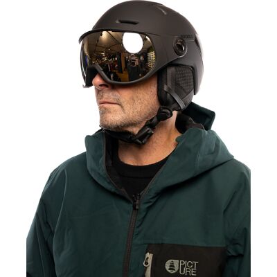 Buckels Lanigiro II Vizierhelm 58-61 Zwart 58-61 unisex Buckels Lanigiro II Vizierhelm 58-61 Zwart 58-61 unisex