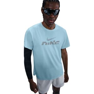 Nike Miller Flash Dri-Fit Hardloop shirt Heren M Blauw Medium unisex Nike Miller Flash Dri-Fit Hardloop shirt Heren M Blauw Medium unisex