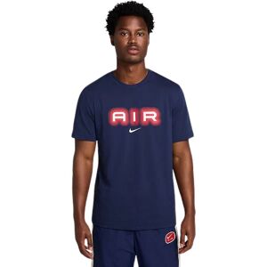 Nike Streatwear Air Graphic Casual T-shirt Heren M Donkerblauw Medium unisex Nike Streatwear Air Graphic Casual T-shirt Heren M Donkerblauw Medium unisex