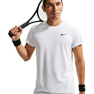 Nike Wit/zwart heren Dri-FIT tennis T-shirt - Shirt Nike Wit/zwart heren Dri-FIT tennis T-shirt - Shirt