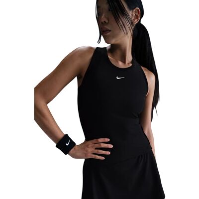 Nike Victory Dri-Fit Tennistop - Zwart - Dames Nike Victory Dri-Fit Tennistop - Zwart - Dames