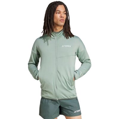Adidas Terrex Xperior Climawarm Light Fleece Vest Heren XL Groen Extra Large unisex Adidas Terrex Xperior Climawarm Light Fleece Vest Heren XL Groen Extra Large unisex