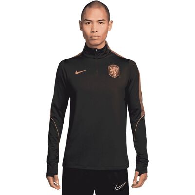 Nike Nederland Training 2026 Voetbal Sweater SR M Zwart Medium unisex Nike Nederland Training 2026 Voetbal Sweater SR M Zwart Medium unisex