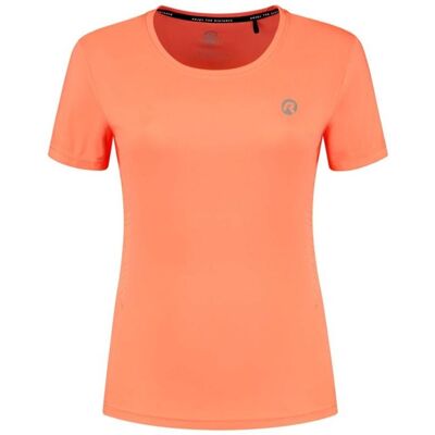 Rogelli Core Coral Ademend T-Shirt - Hardlopen Rogelli Core Coral Ademend T-Shirt - Hardlopen