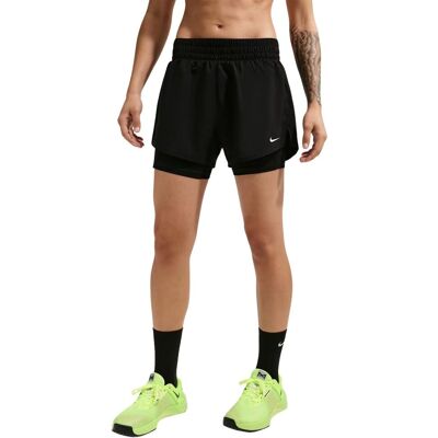 Nike One Dri-Fit Sportshort dames XS/34 Zwart Extra Small unisex Nike One Dri-Fit Sportshort dames XS/34 Zwart Extra Small unisex