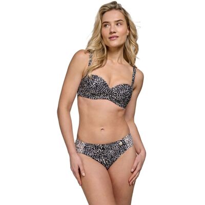 Ten Cate Twisted Padded Wired Bikinitop dames 40D Bruin dessin 40D unisex Ten Cate Twisted Padded Wired Bikinitop dames 40D Bruin dessin 40D unisex