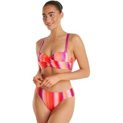 Ten Cate Twisted Padded Wired Bikinitop dames 40B Paars dessin 40B unisex Ten Cate Twisted Padded Wired Bikinitop dames 40B Paars dessin 40B unisex