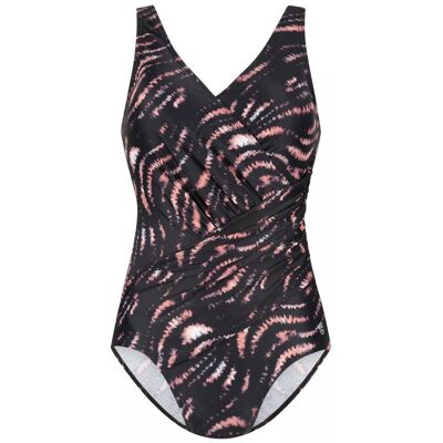 Ten Cate Soft Cup Shape Badpak dames 2XL/44 Zwart dessin 2X-Large unisex Ten Cate Soft Cup Shape Badpak dames 2XL/44 Zwart dessin 2X-Large unisex