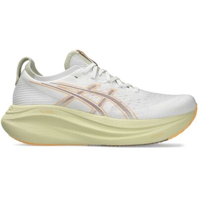Asics Gel-Nimbus 27 Hardloopschoenen heren 42.5 Wit 42.5 unisex Asics Gel-Nimbus 27 Hardloopschoenen heren 42.5 Wit 42.5 unisex