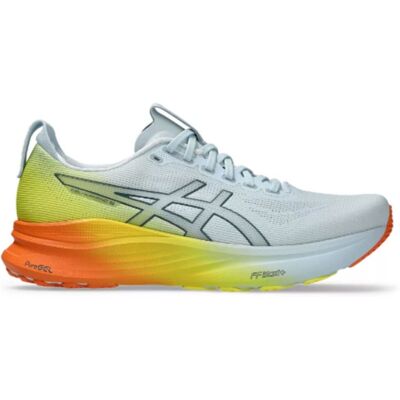 Asics Gel-Kayano 32 Hardloopschoenen heren 43.5 Blauw dessin 43.5 unisex Asics Gel-Kayano 32 Hardloopschoenen heren 43.5 Blauw dessin 43.5 unisex
