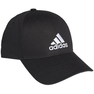 Adidas Cotton Twill Baseball Sport Caps Sr. Zwart Sr. unisex Adidas Cotton Twill Baseball Sport Caps Sr. Zwart Sr. unisex