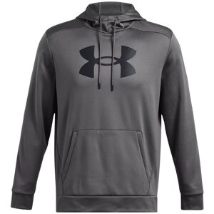 Under Armour heren hoodie UA Armour Fleece groot logo HD - Grijs - XXL Under Armour heren hoodie UA Armour Fleece groot logo HD - Grijs - XXL