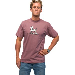 HUF Best In Show S/S Casual T-shirt Heren S Paars Small unisex HUF Best In Show S/S Casual T-shirt Heren S Paars Small unisex
