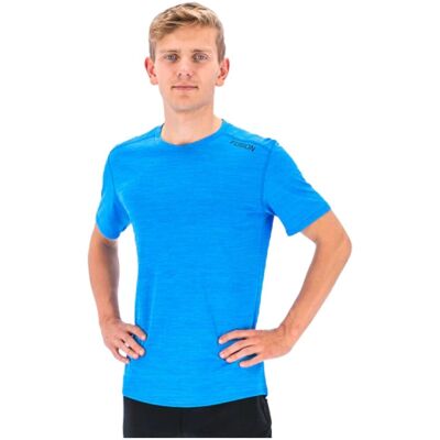 Fusion S1 Hardloop T-Shirt Heren Blauw - Maat S Fusion S1 Hardloop T-Shirt Heren Blauw - Maat S