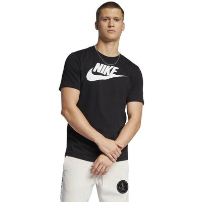 Nike Sportswear Sportshirt heren L Zwart Large unisex Nike Sportswear Sportshirt heren L Zwart Large unisex