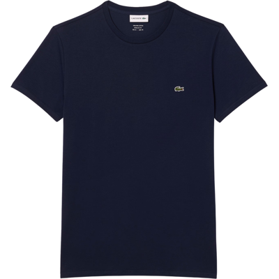 Lacoste 1HT1 Casual T-shirt heren M Donkerblauw Medium unisex Lacoste 1HT1 Casual T-shirt heren M Donkerblauw Medium unisex