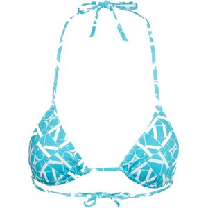 Calvin Klein Triangle Bikini Top dames S/36 Blauw dessin Small unisex Calvin Klein Triangle Bikini Top dames S/36 Blauw dessin Small unisex