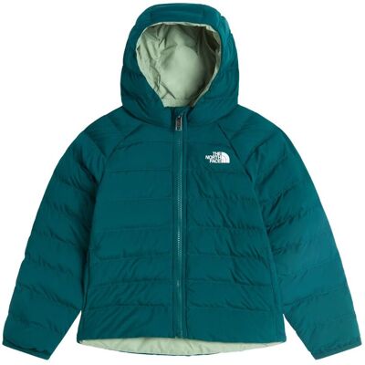 The North Face Reversible Perrito Hooded Casual winterjas jongens 104 Groen 104 unisex The North Face Reversible Perrito Hooded Casual winterjas jongens 104 Groen 104 unisex