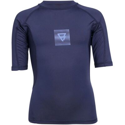 Brunotti Waveguardy Rashguard UV-shirt jongens 140 Blauw 140 unisex Brunotti Waveguardy Rashguard UV-shirt jongens 140 Blauw 140 unisex