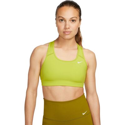 Nike Dri-Fit Swoosh Sport BH M/38 Groen Medium unisex Nike Dri-Fit Swoosh Sport BH M/38 Groen Medium unisex