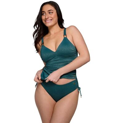 Ten Cate Midi Bow Bikini Slip dames L/40 Groen Large unisex Ten Cate Midi Bow Bikini Slip dames L/40 Groen Large unisex