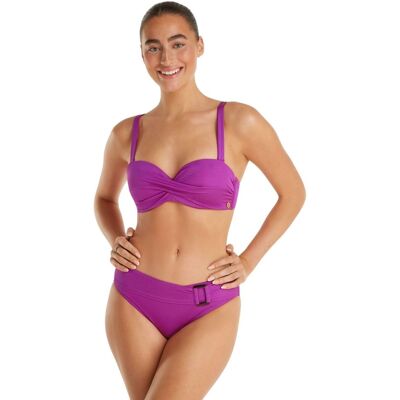 Ten Cate Bottom Buckle Bikini Slip dames M/38 Paars Medium unisex Ten Cate Bottom Buckle Bikini Slip dames M/38 Paars Medium unisex
