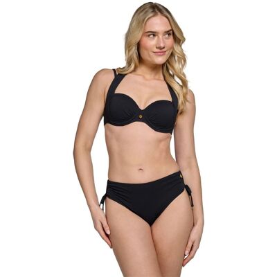 Ten Cate Midi Bow Bikini Slip dames XL/42 Zwart Extra Large unisex Ten Cate Midi Bow Bikini Slip dames XL/42 Zwart Extra Large unisex