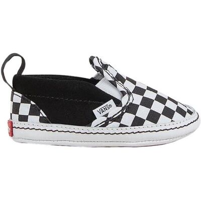 Vans IN Slip-On V Crib Babyschoenen jongens 17 Zwart 17 unisex Vans IN Slip-On V Crib Babyschoenen jongens 17 Zwart 17 unisex