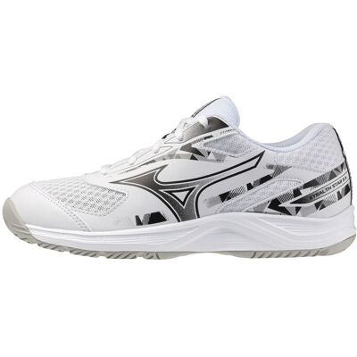 Mizuno Stealth Star 3 Indoorschoenen JR 36 Wit 36 unisex Mizuno Stealth Star 3 Indoorschoenen JR 36 Wit 36 unisex
