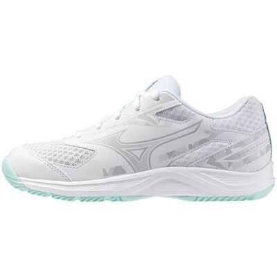 Mizuno Stealth Star 3 Indoorschoenen JR 35 Wit 35 unisex Mizuno Stealth Star 3 Indoorschoenen JR 35 Wit 35 unisex