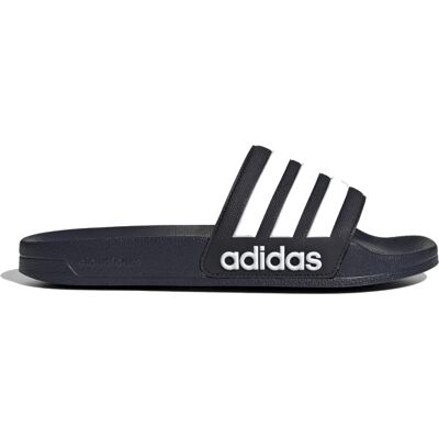 Adidas Adilette Shower Badslippers JR+SR 42 Blauw 42 unisex Adidas Adilette Shower Badslippers JR+SR 42 Blauw 42 unisex