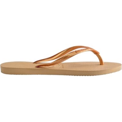 Havaianas Slim Slippers dames 41 goud 41 unisex Havaianas Slim Slippers dames 41 goud 41 unisex