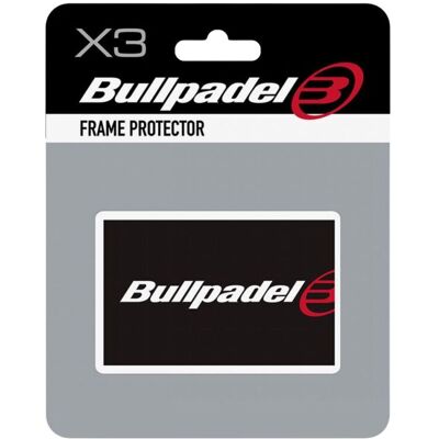 Bullpadel Framebeschermers Zwart - Bescherming voor Padel Rackets Bullpadel Framebeschermers Zwart - Bescherming voor Padel Rackets