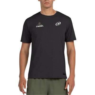 Bullpadel Tennis Shirt Heren S Zwart Small man Bullpadel Tennis Shirt Heren S Zwart Small man