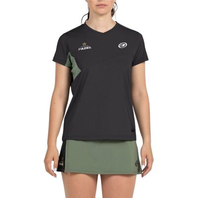 Bullpadel Tennis Shirt Dames S/36 Zwart Small vrouw Bullpadel Tennis Shirt Dames S/36 Zwart Small vrouw