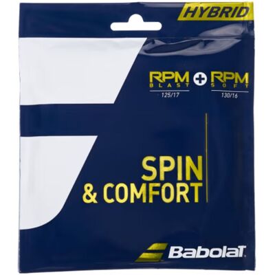 Babolat RPM Blast + RPM Soft Tennis Bespanning Zwart 1 unisex Babolat RPM Blast + RPM Soft Tennis Bespanning Zwart 1 unisex