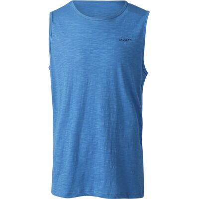 Brunotti Malaku-Slub Singlet heren M Blauw Medium unisex Brunotti Malaku-Slub Singlet heren M Blauw Medium unisex