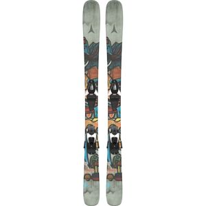 Atomic Bent JR + C 5 GW All-Mountain Ski's Junior 120 cm Zwart dessin 120 cm unisex Atomic Bent JR + C 5 GW All-Mountain Ski's Junior 120 cm Zwart dessin 120 cm unisex