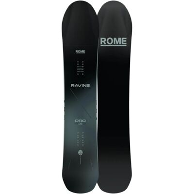 Rome Ravine Pro All-mountain snowboard 162W Zwart 162W unisex Rome Ravine Pro All-mountain snowboard 162W Zwart 162W unisex
