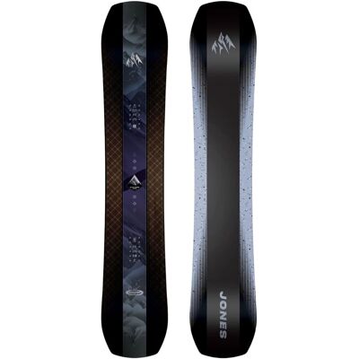Jones Mountain Twin Pro 26/27 All-mountain snowboard 159W Zwart dessin 159W unisex Jones Mountain Twin Pro 26/27 All-mountain snowboard 159W Zwart dessin 159W unisex